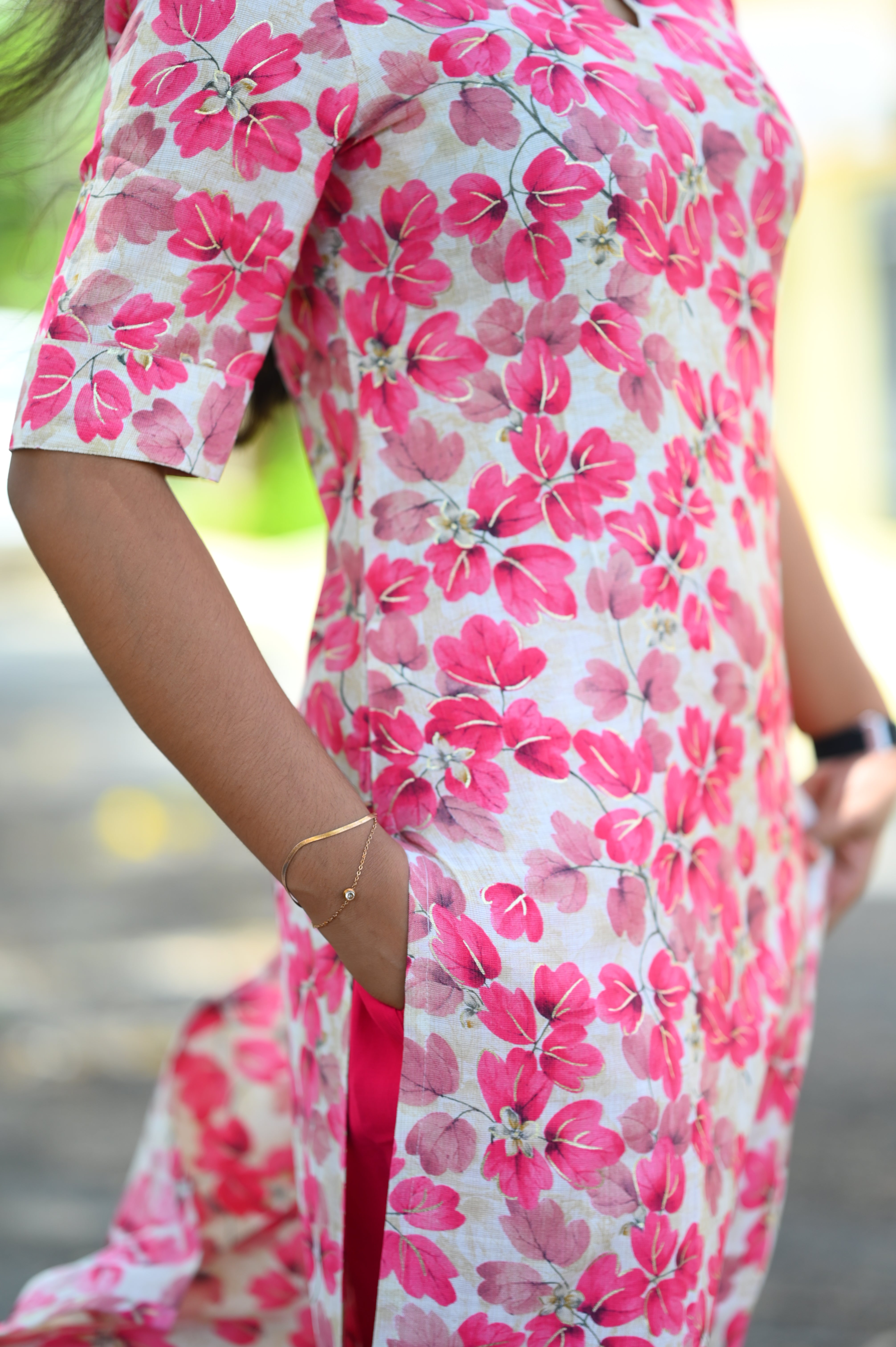 Naazira Floral Grace Kurti 1915