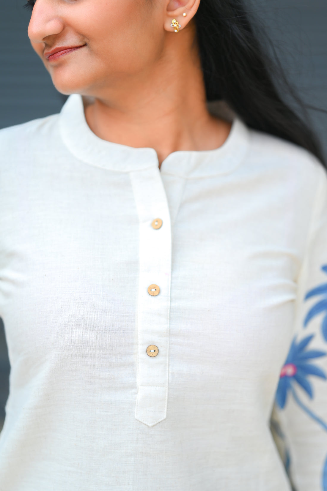 🪼Printed Kurta Set with Coordinated Pants