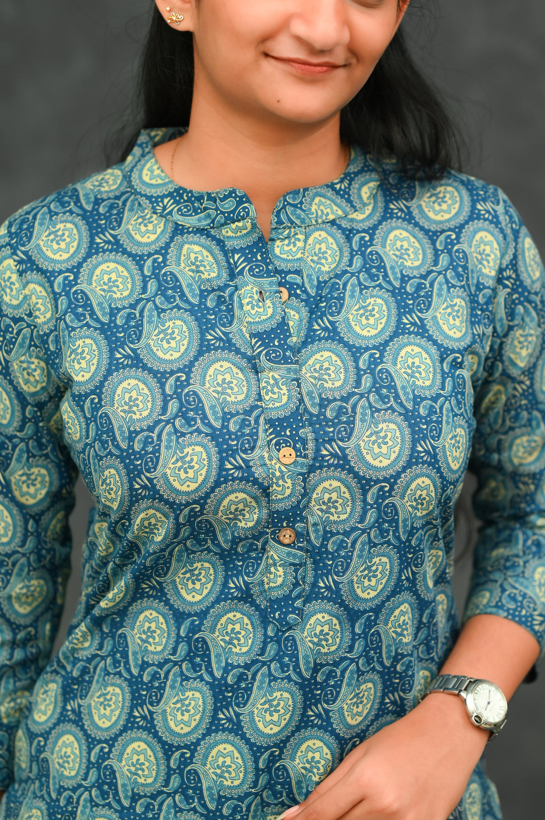 💙Printed Straight Kurta Set