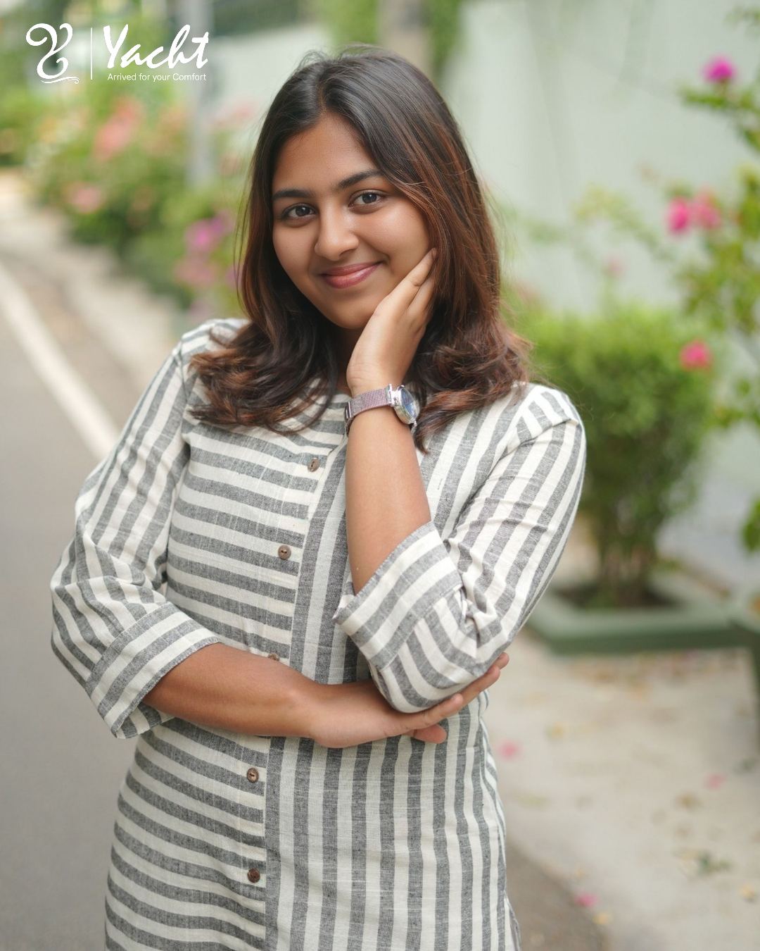 Ashwood Stripe Harmony Kurti