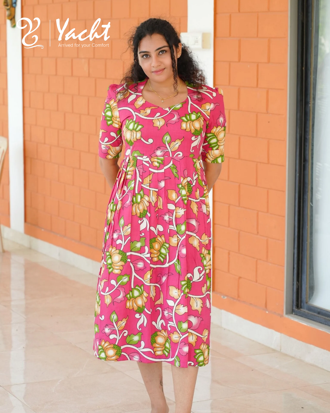 Blush Bloom Floral Maxi Dress
