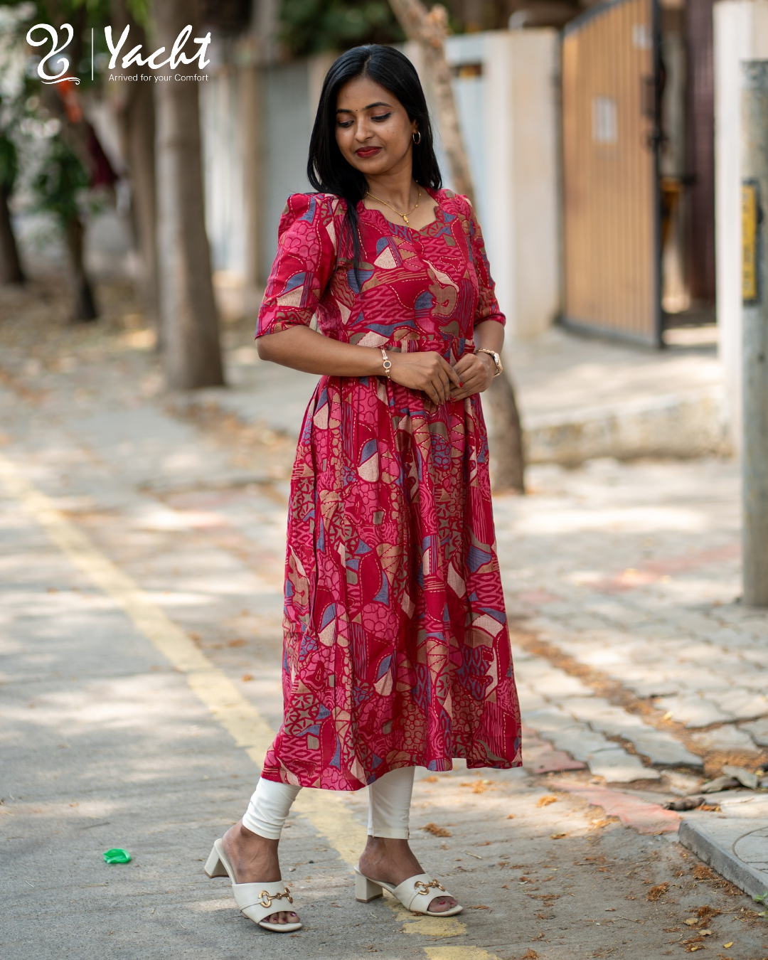 ❤️Printed Flared Maxi