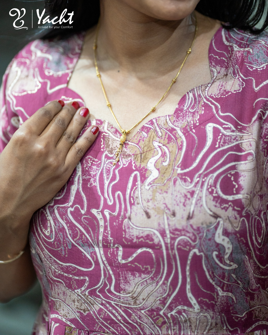 🌸Scalloped Marbled nyra cut