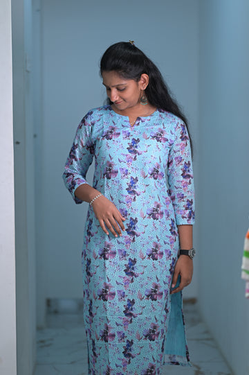 Lavender Breeze Kurti 1929