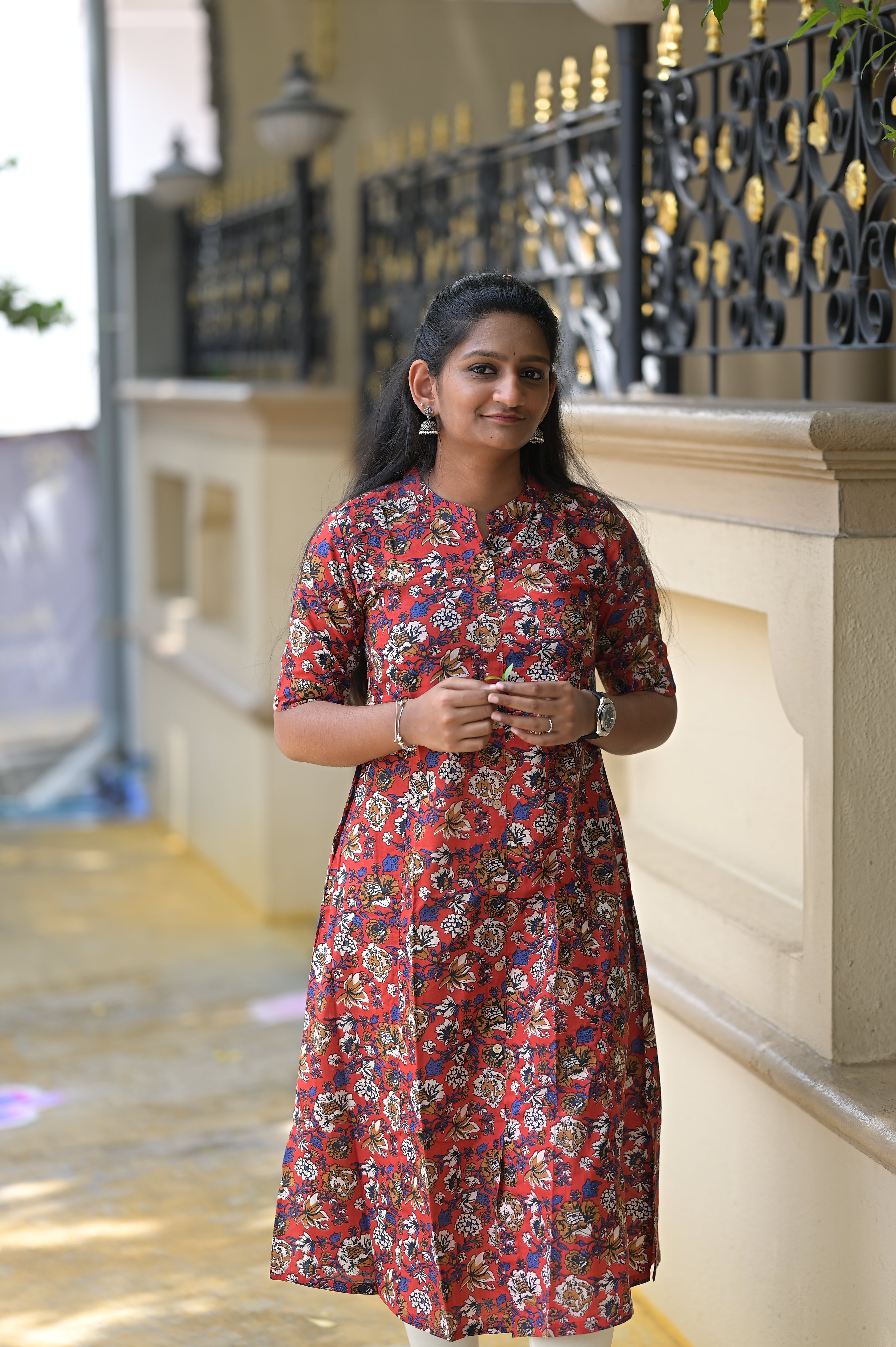 Rustic Bloom Kurti 1904