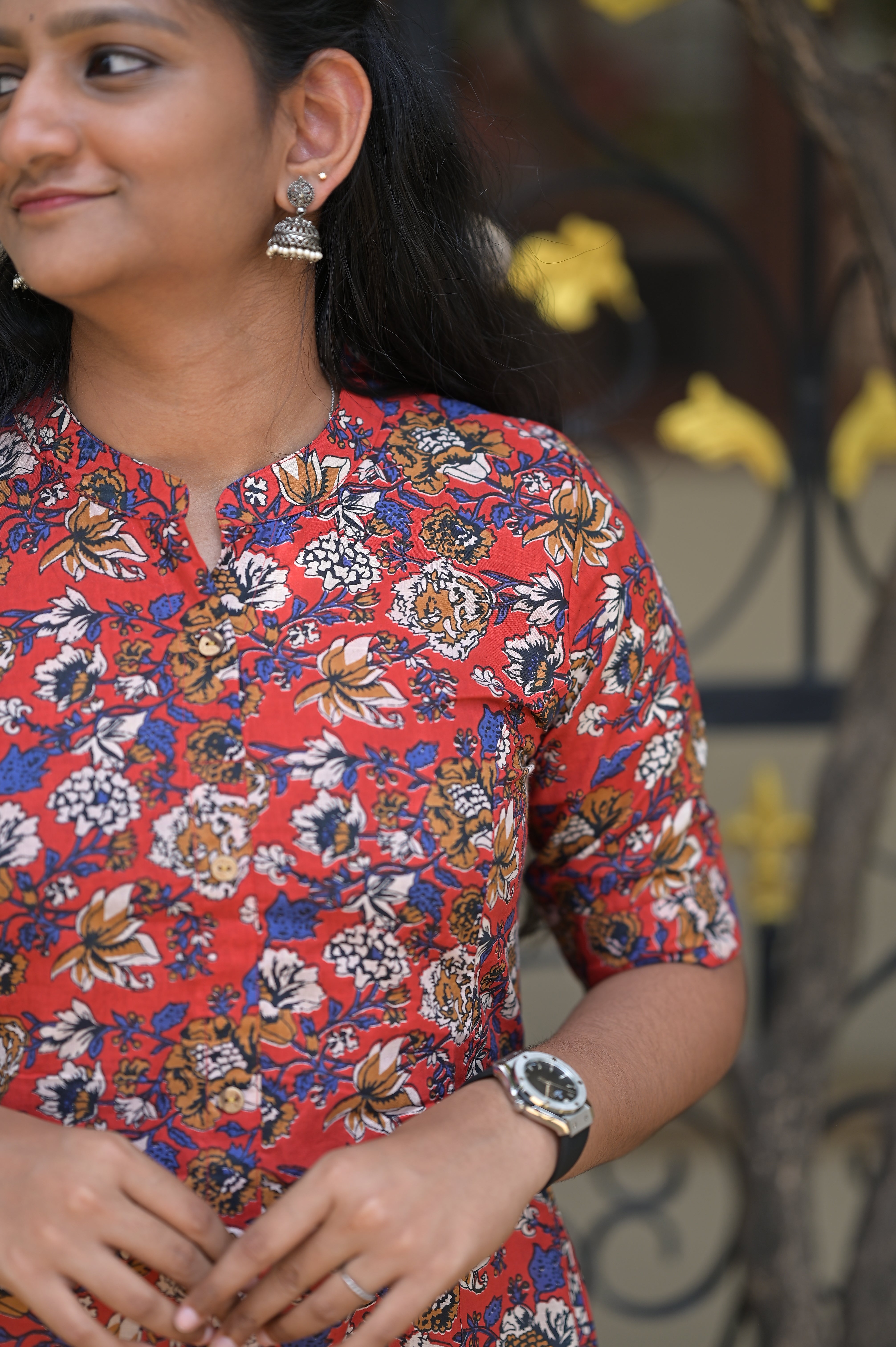 Rustic Bloom Kurti 1904