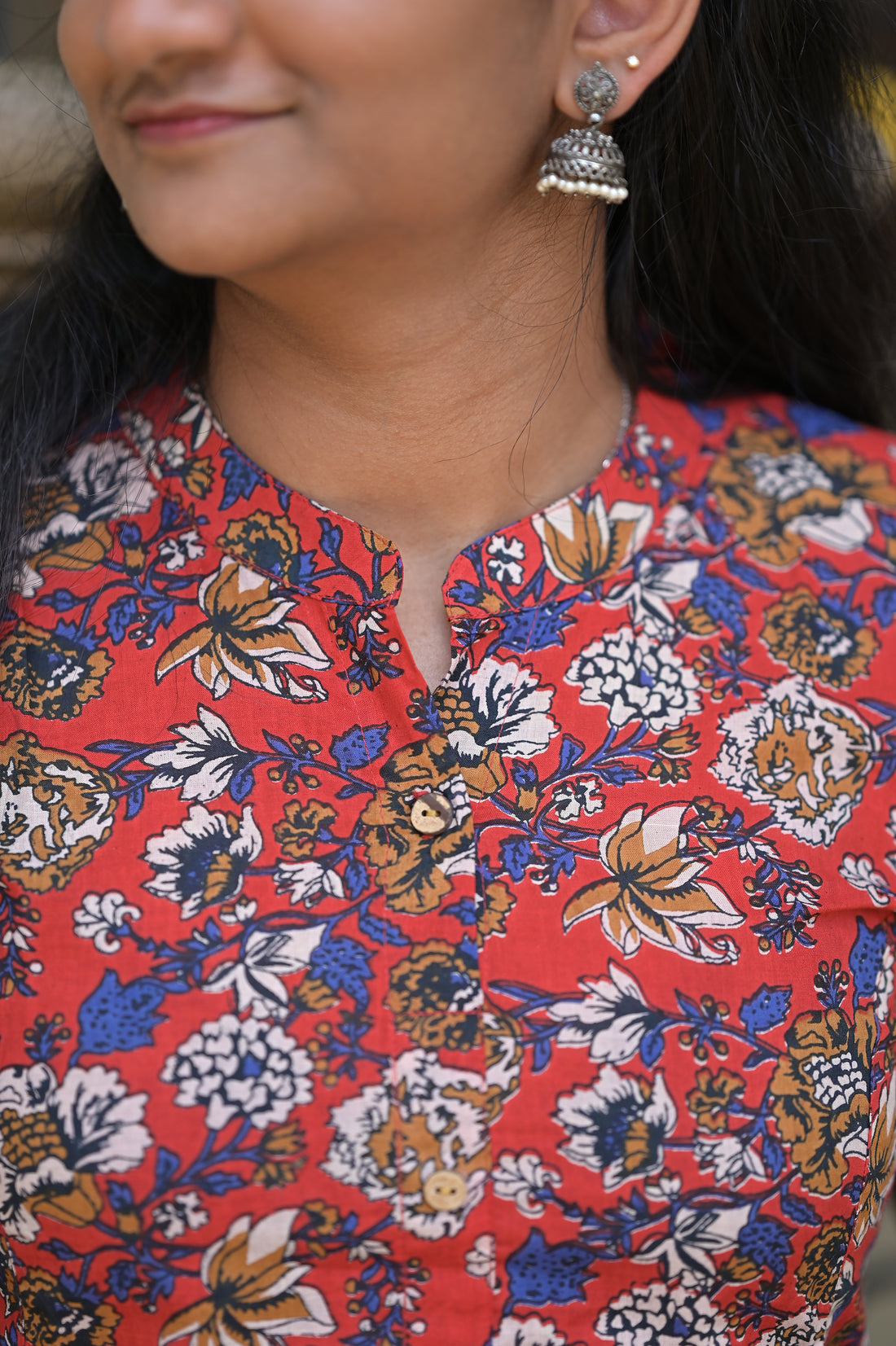 Rustic Bloom Kurti 1904