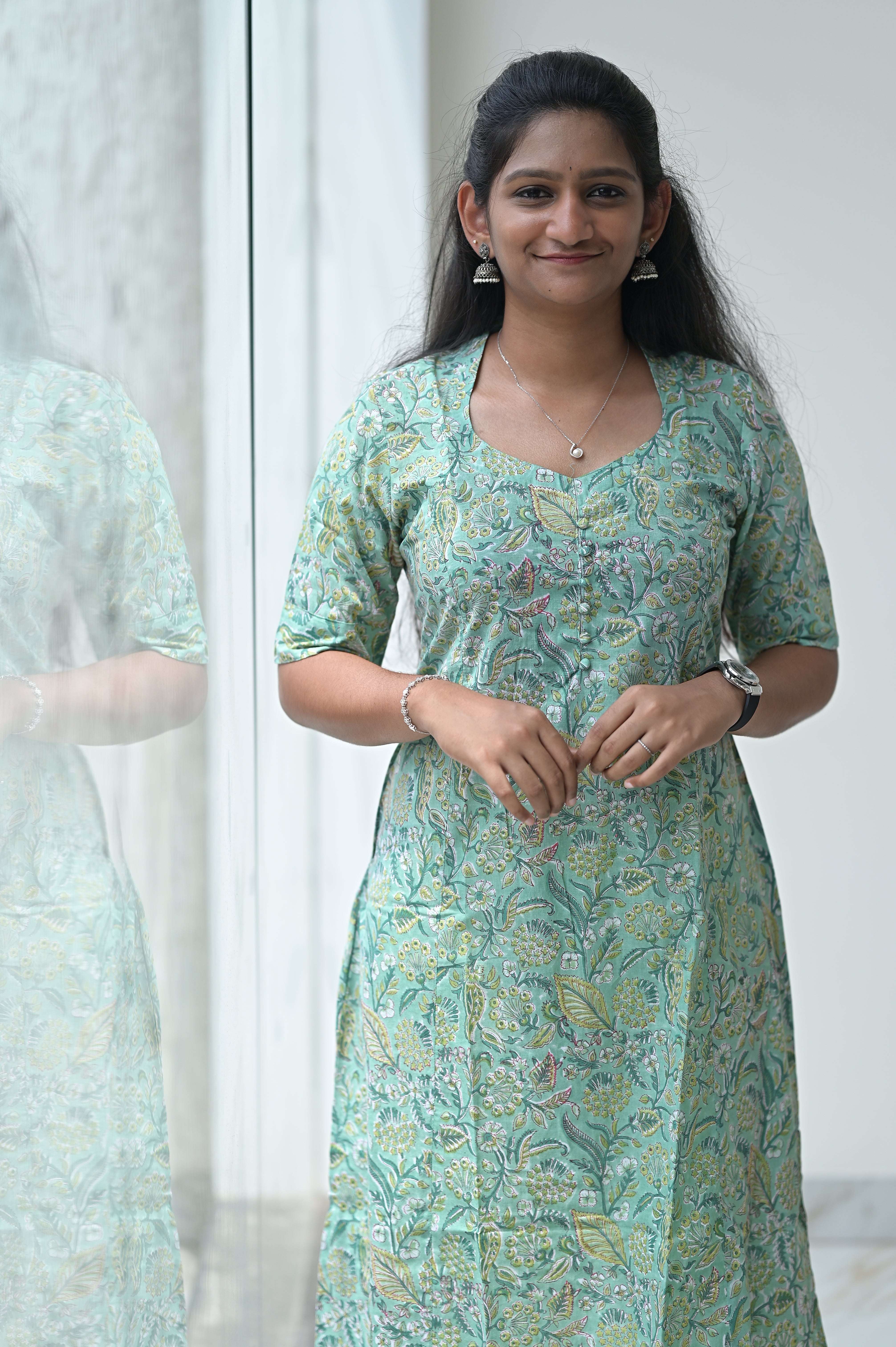 Mint Meadow Kurti 1910