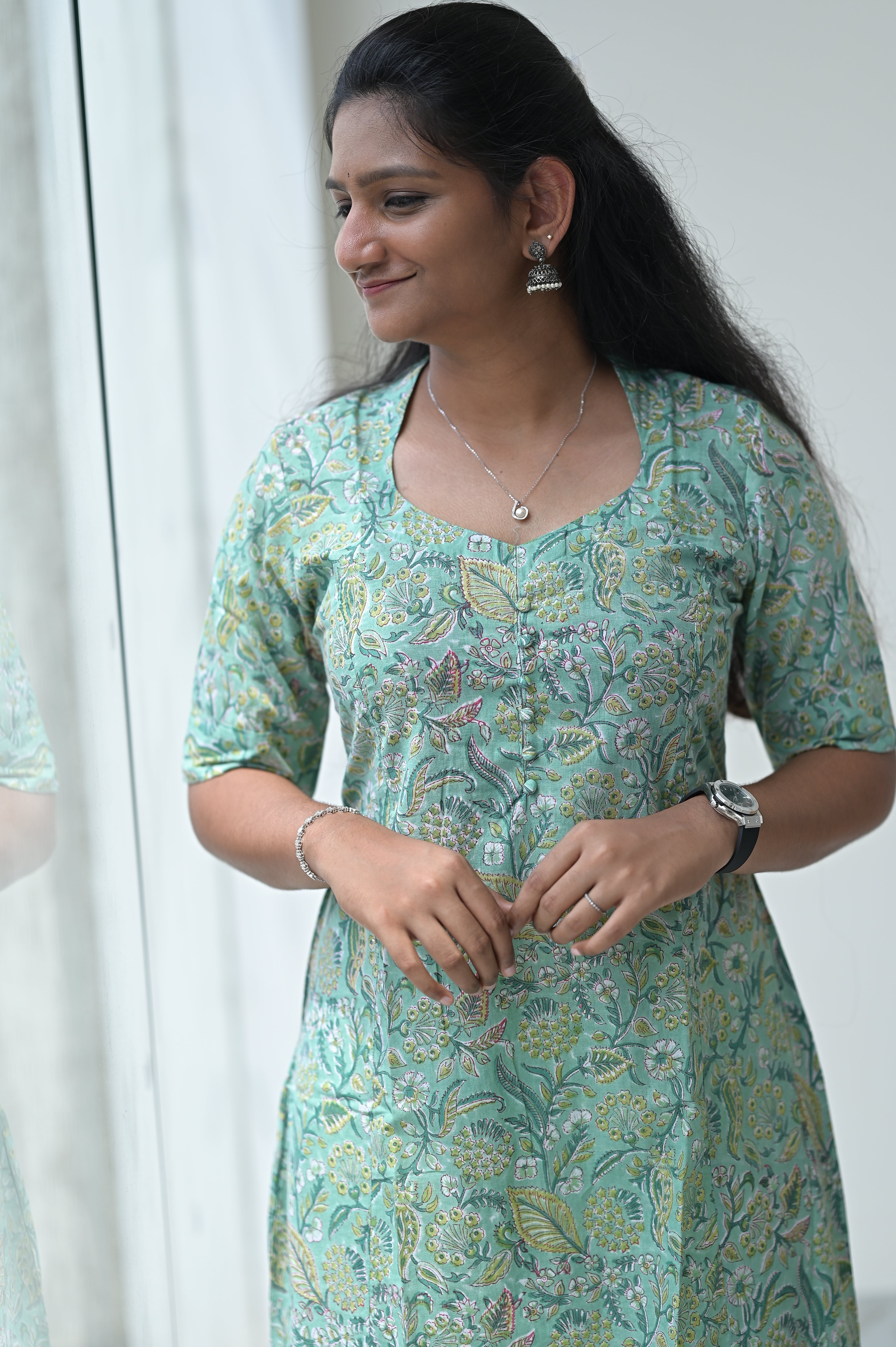 Mint Meadow Kurti 1910