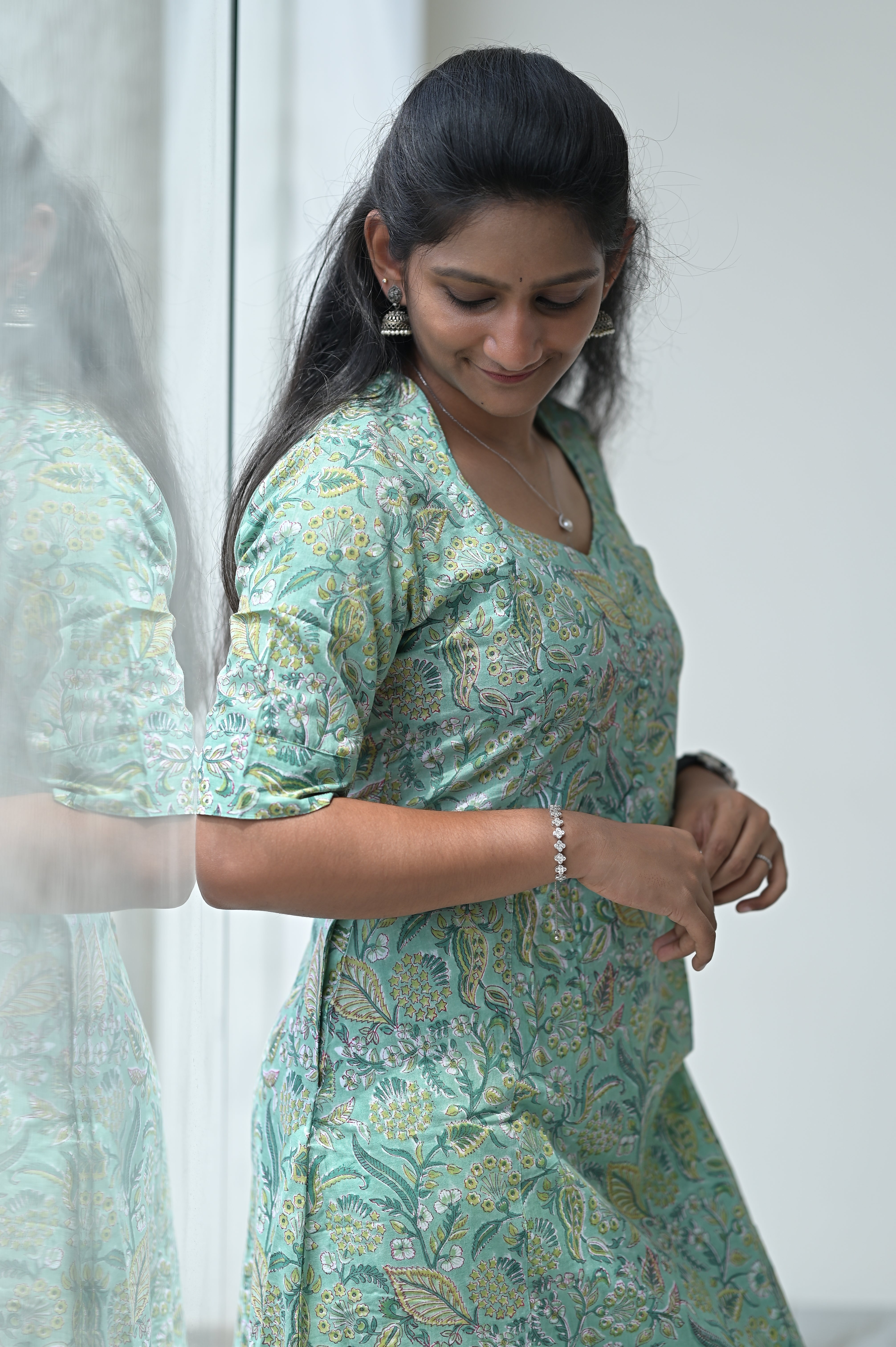 Mint Meadow Kurti 1910