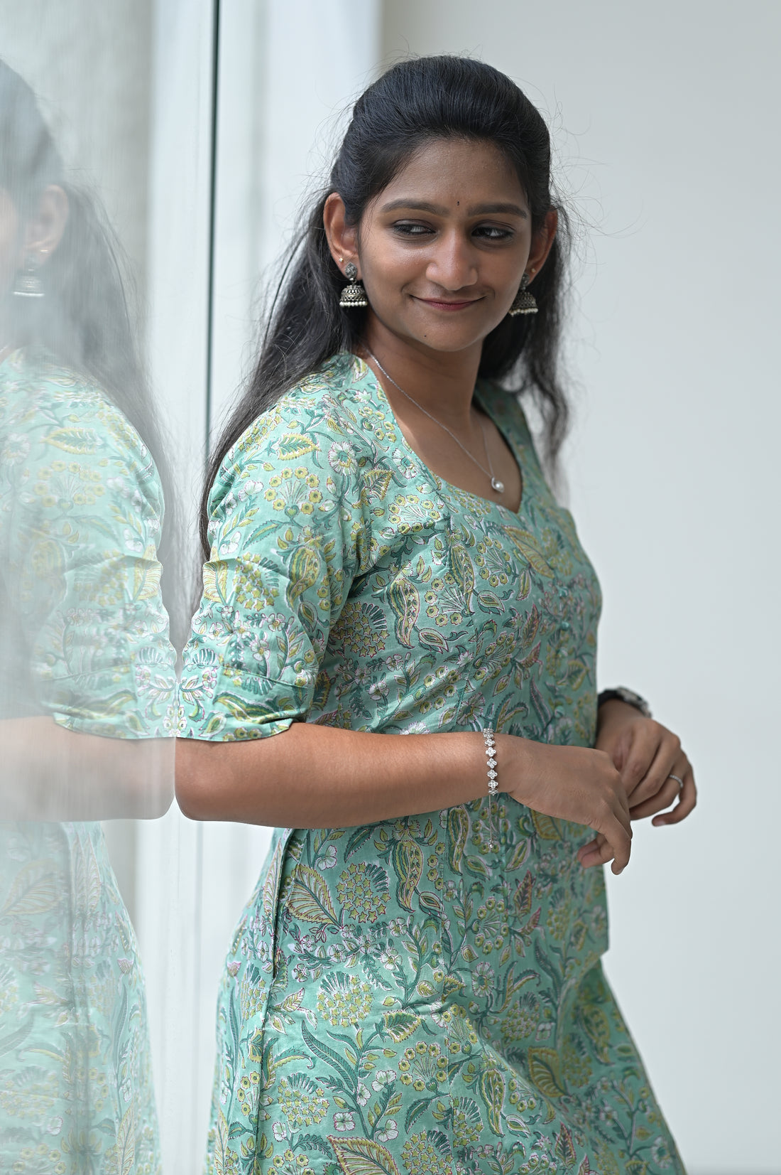 Mint Meadow Kurti 1910
