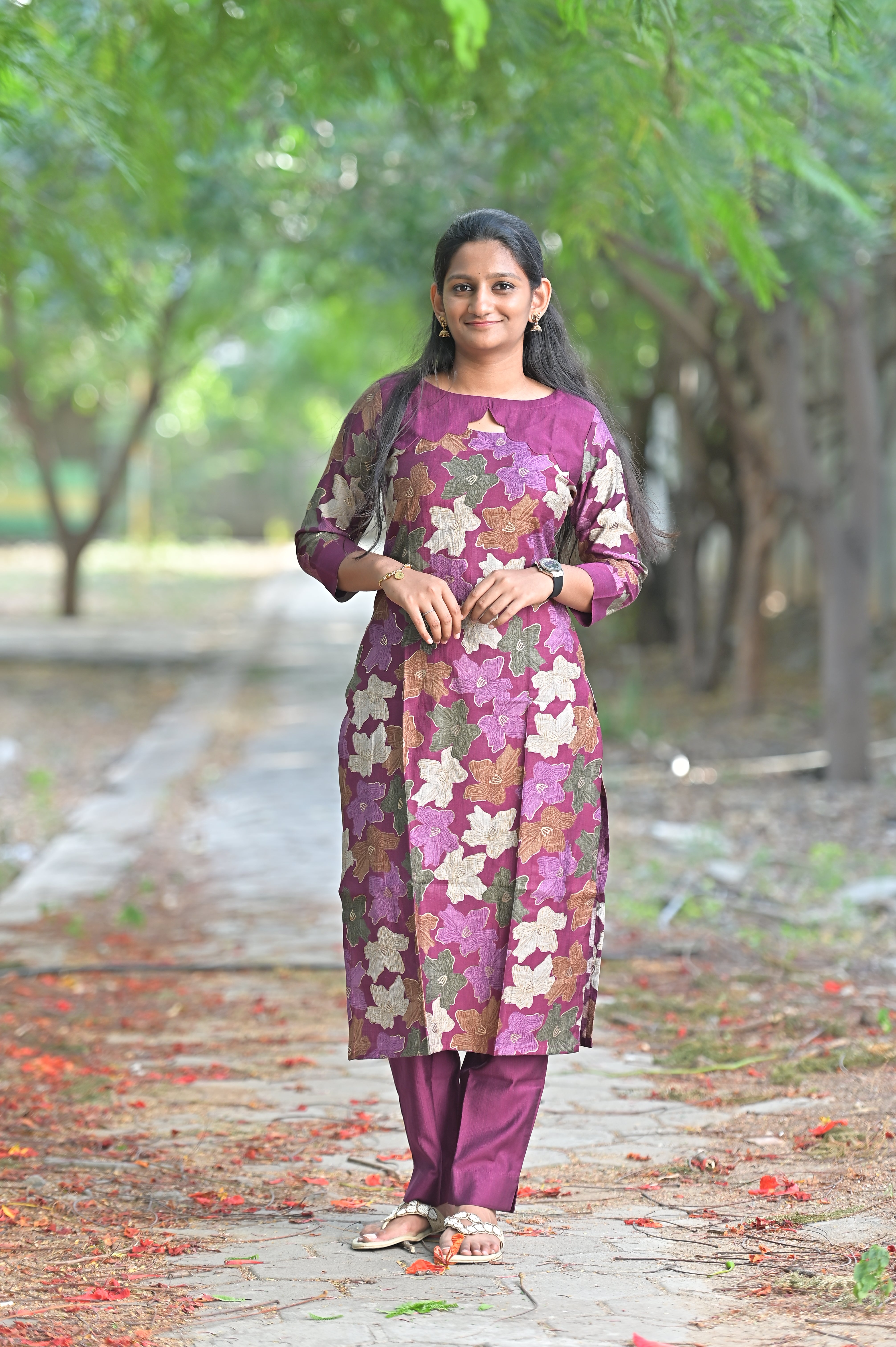 Autumn Bloom Kurti 1921