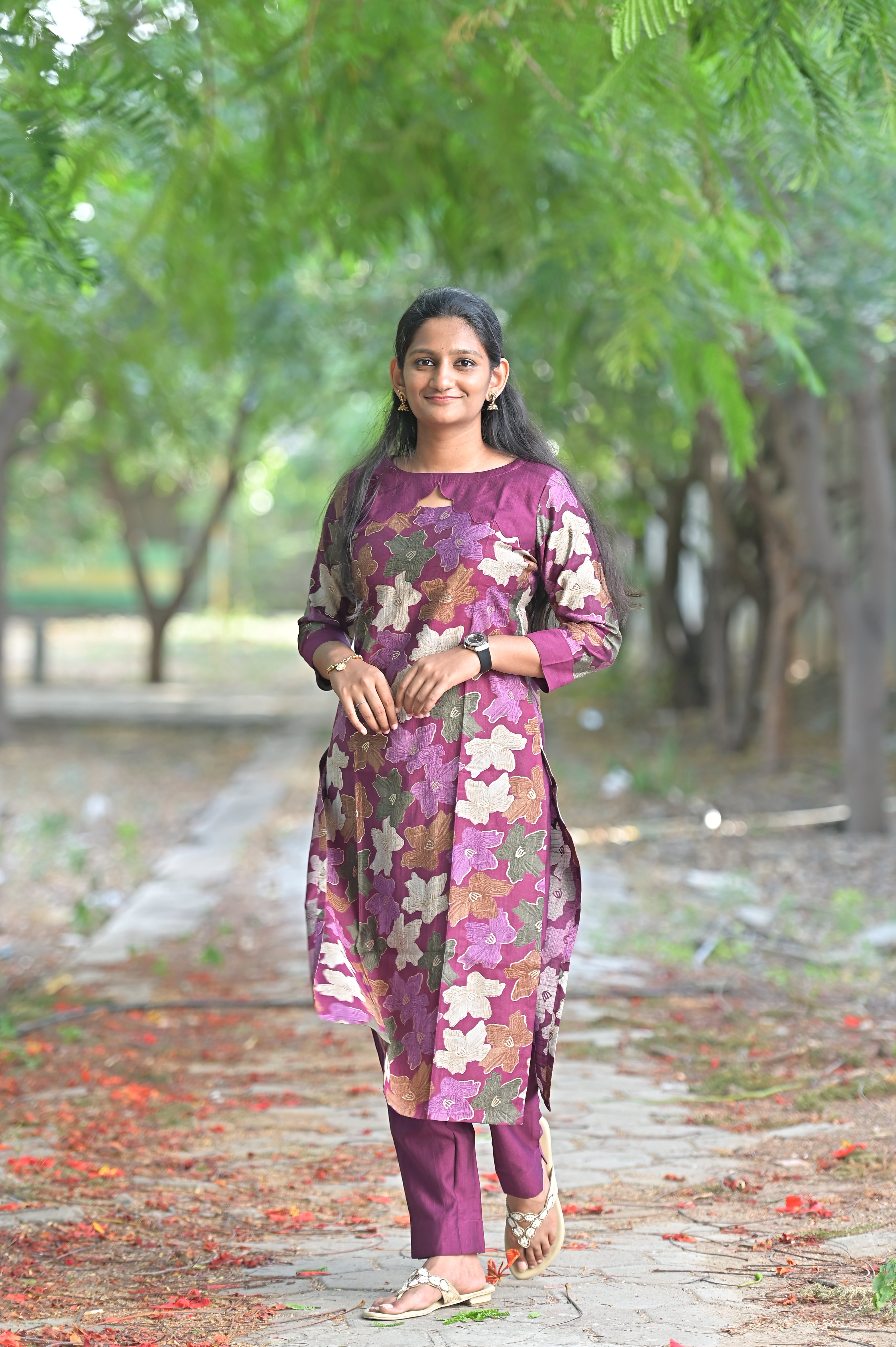 Autumn Bloom Kurti 1921