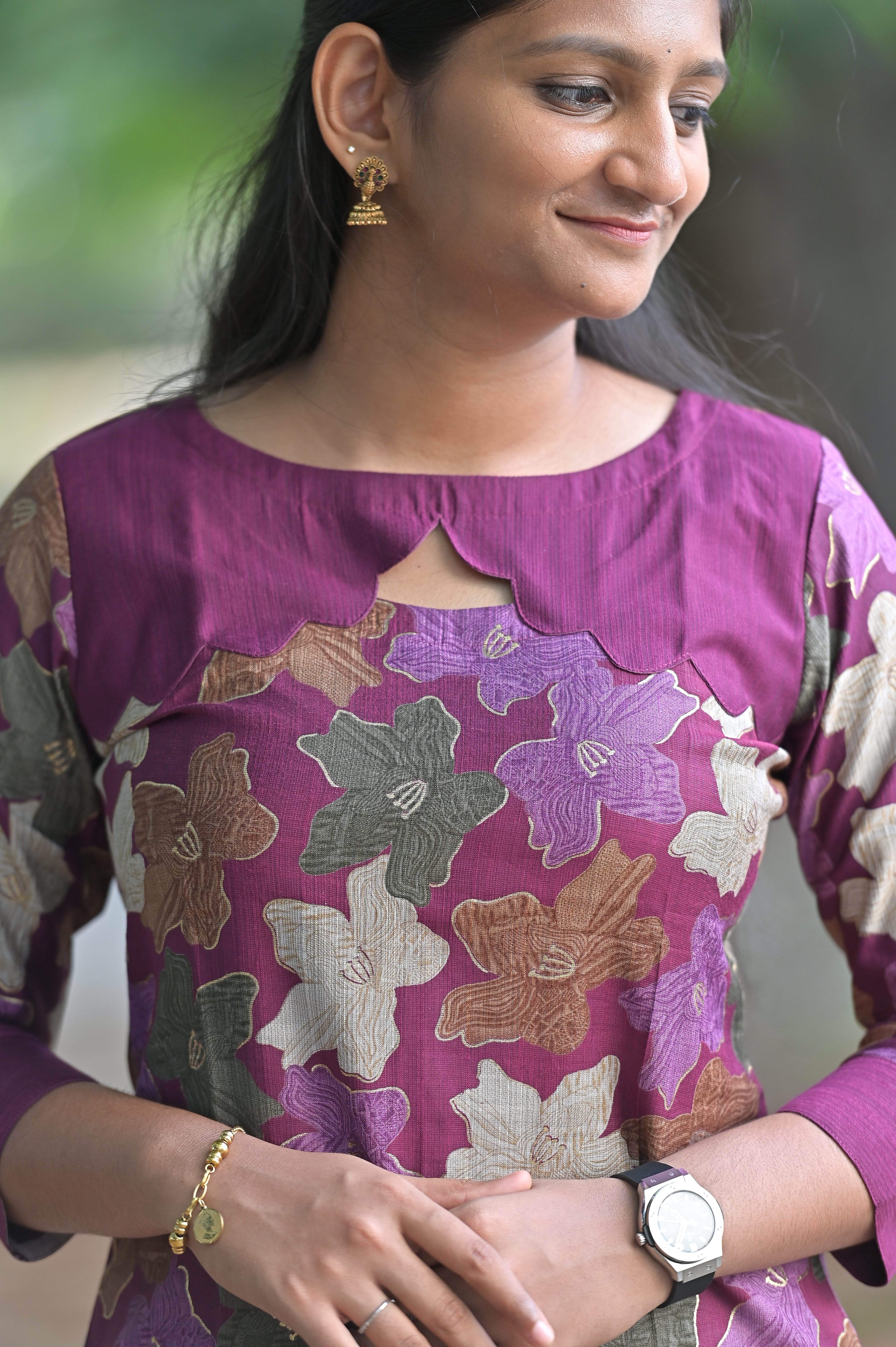Autumn Bloom Kurti 1921