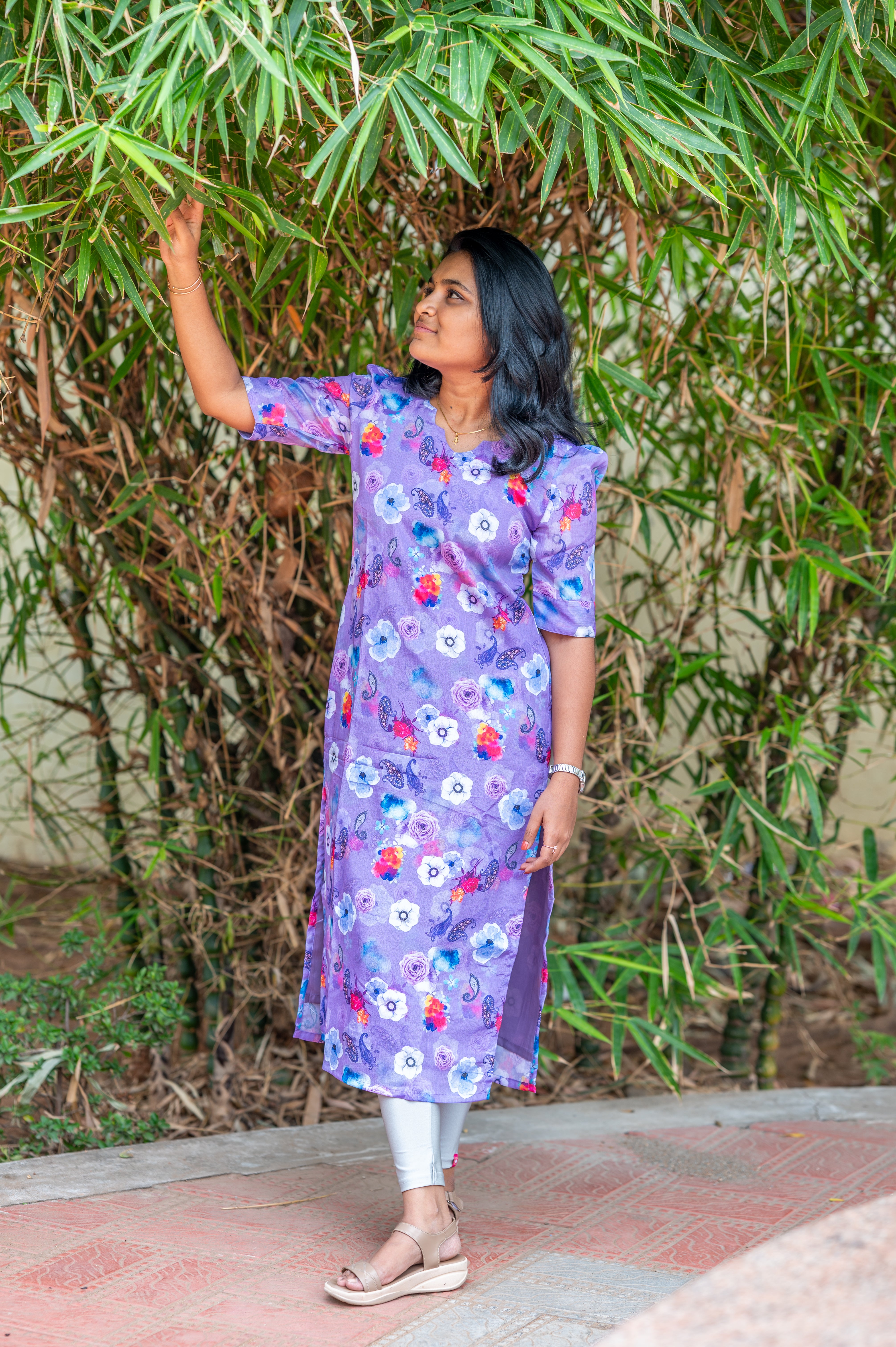 💜  “Violet Blossom Muse”