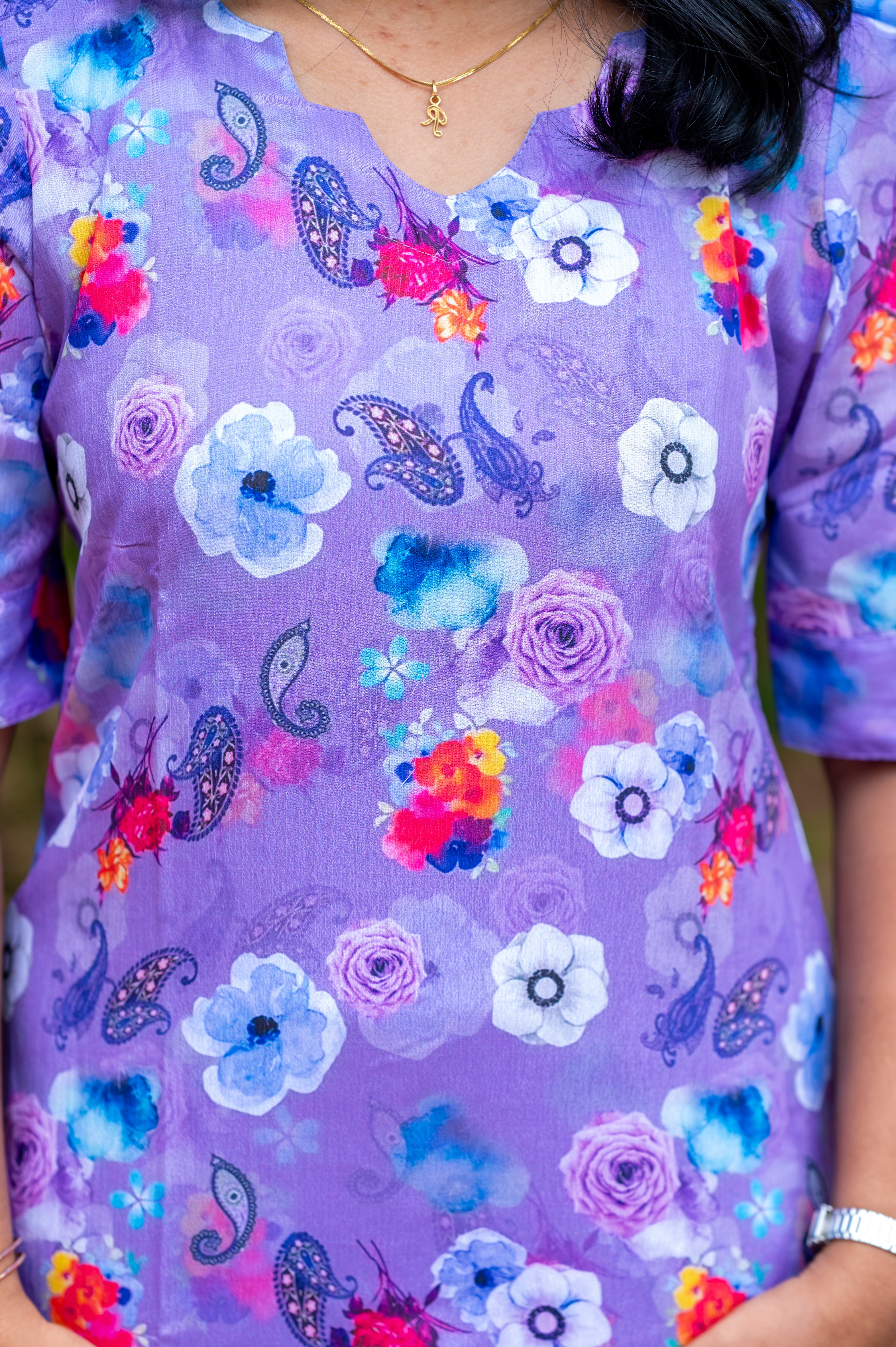 💜  “Violet Blossom Muse”