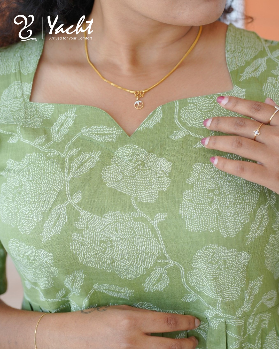 🌿 Sage Bloom Flared Maxi