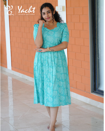 sky blue Elegance Maxi