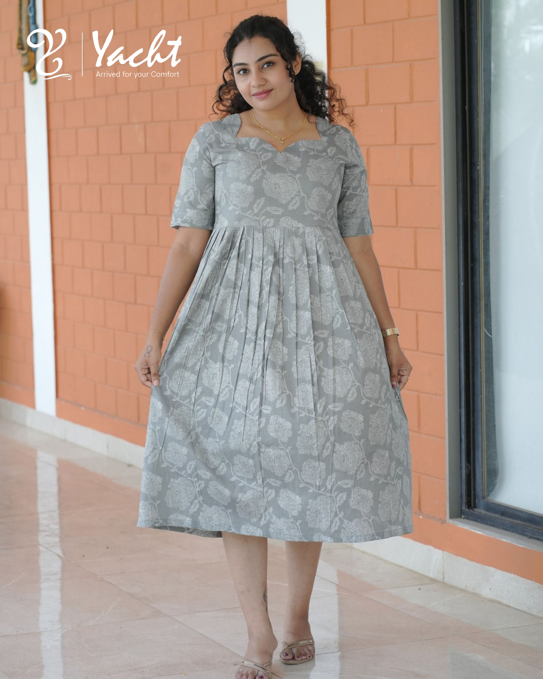 GREY ELEGANT MAXI