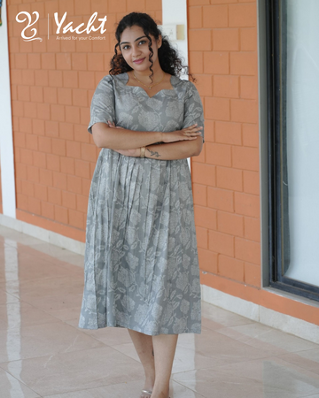 GREY ELEGANT MAXI