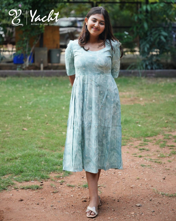 🌿 Sage Mist Maxi