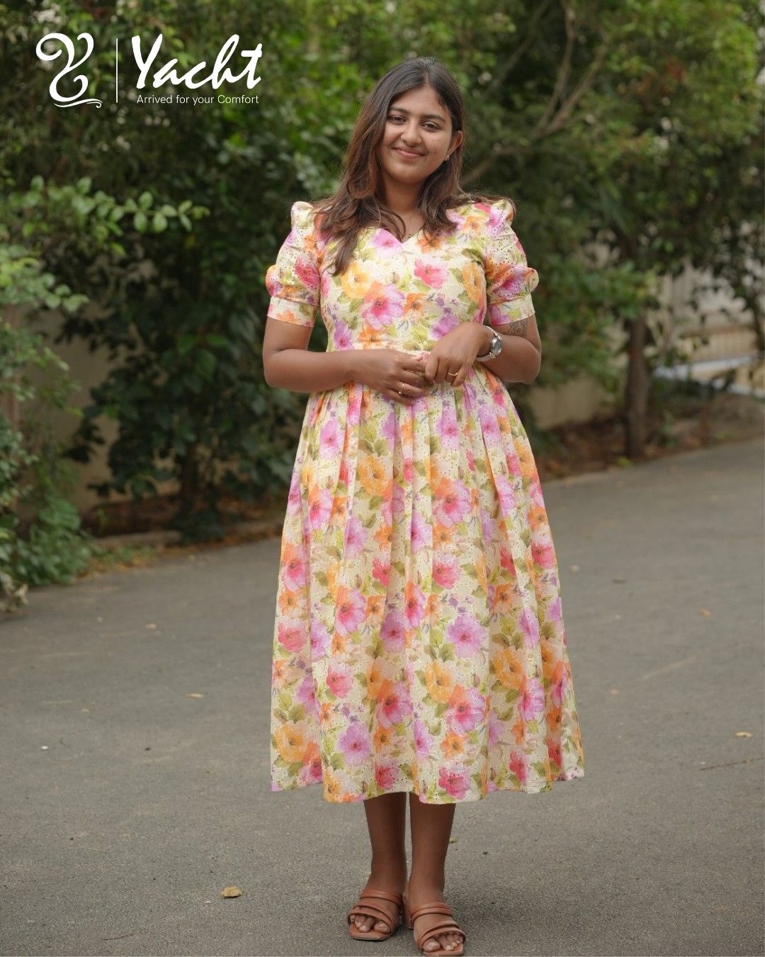🌷 Haccoba Garden Charm Maxi