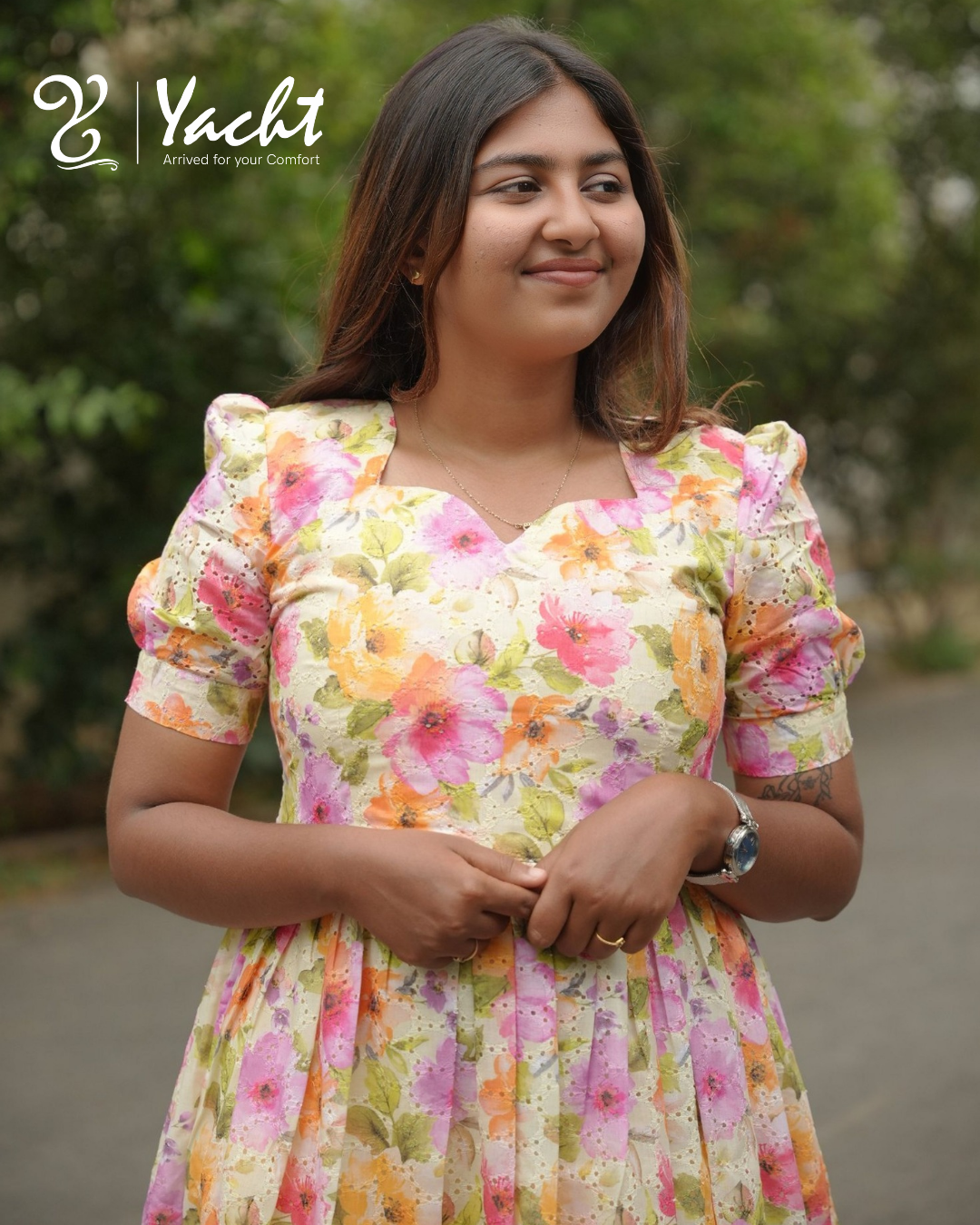 🌷 Haccoba Garden Charm Maxi