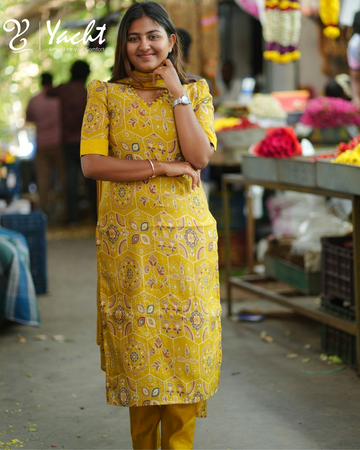 STYLISH YELLOW 3-PCS SET