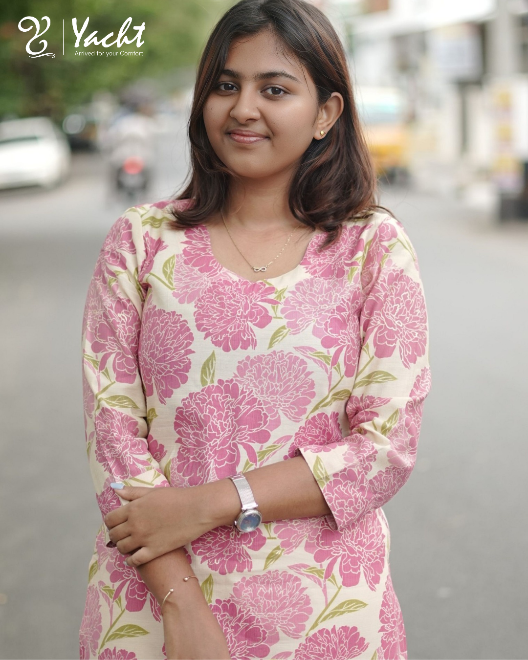 ✨ Rose Petal Charm Kurti ✨