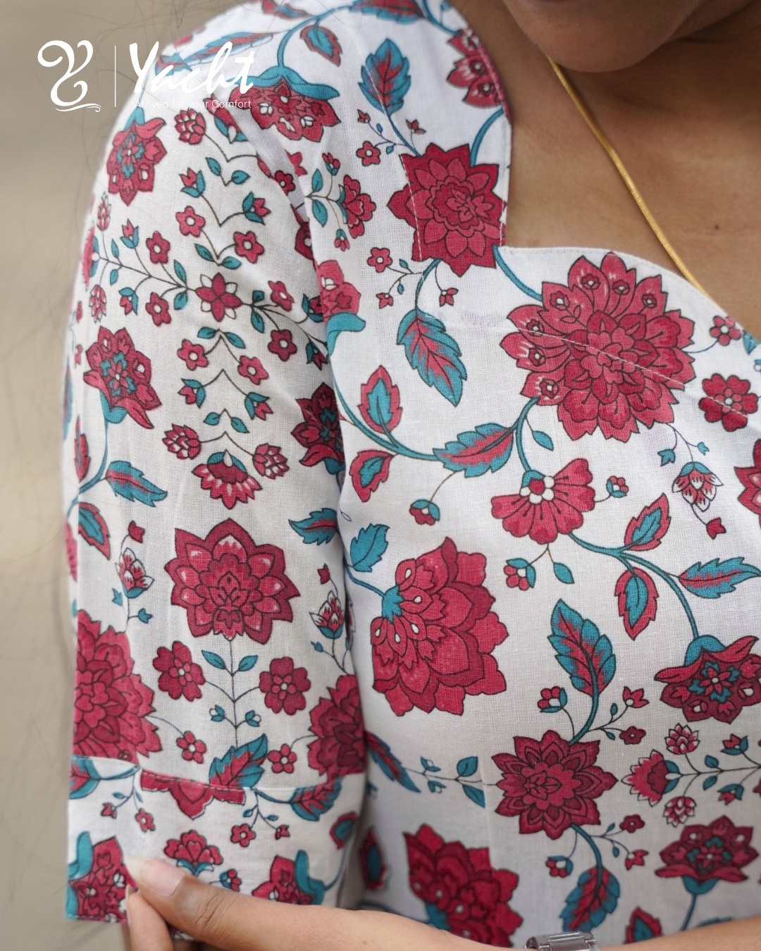 🌸 Pink Blossom Grace Maxi