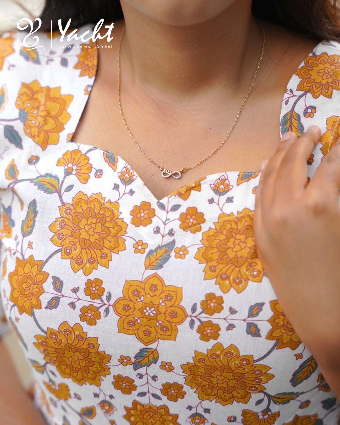 🌸yellow grace maxi