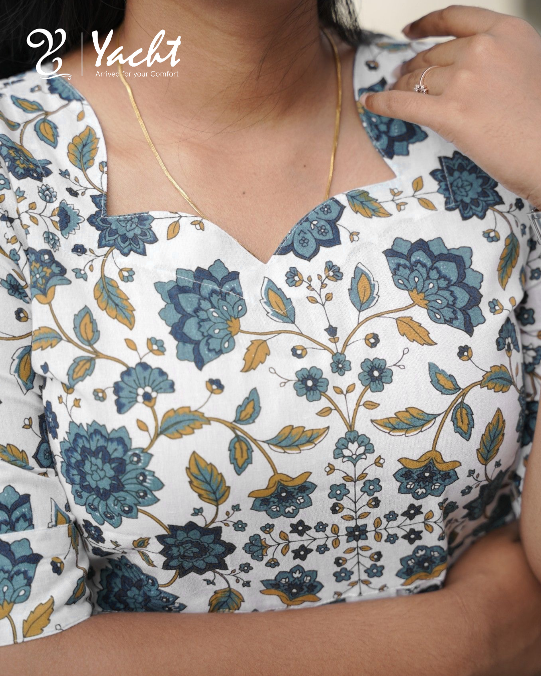 🌸 Grey Blossom Grace Maxi