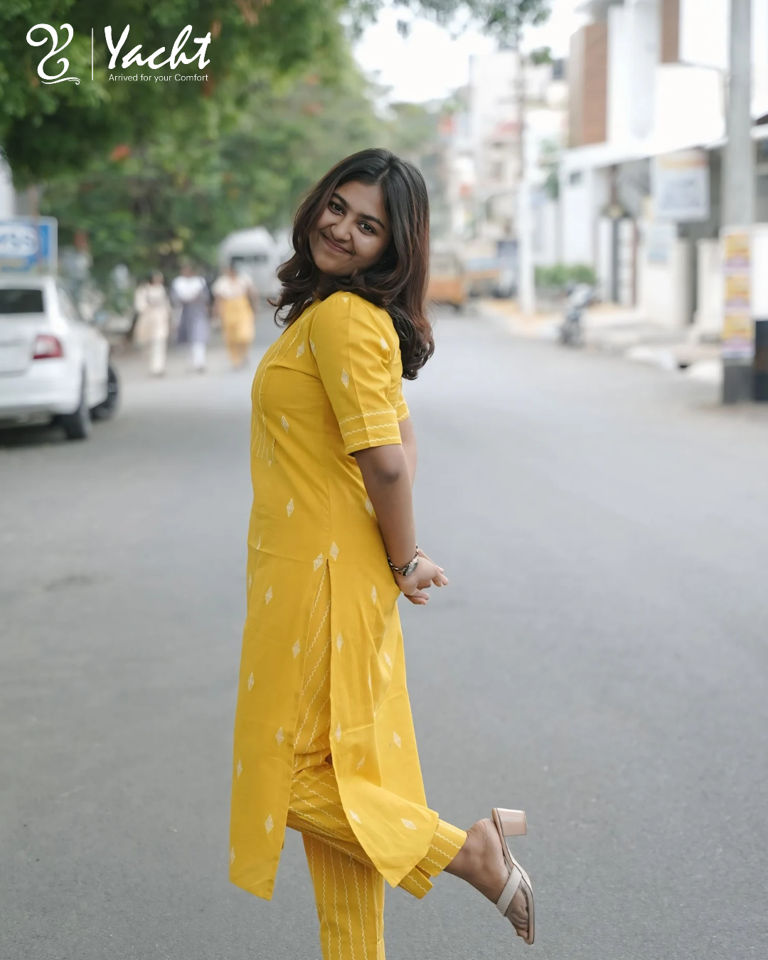 ✨Sunbeam Grace Straight Kurti Set