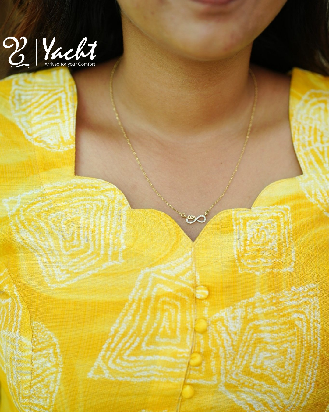 💛 Sunshine Glow A-Line Kurti