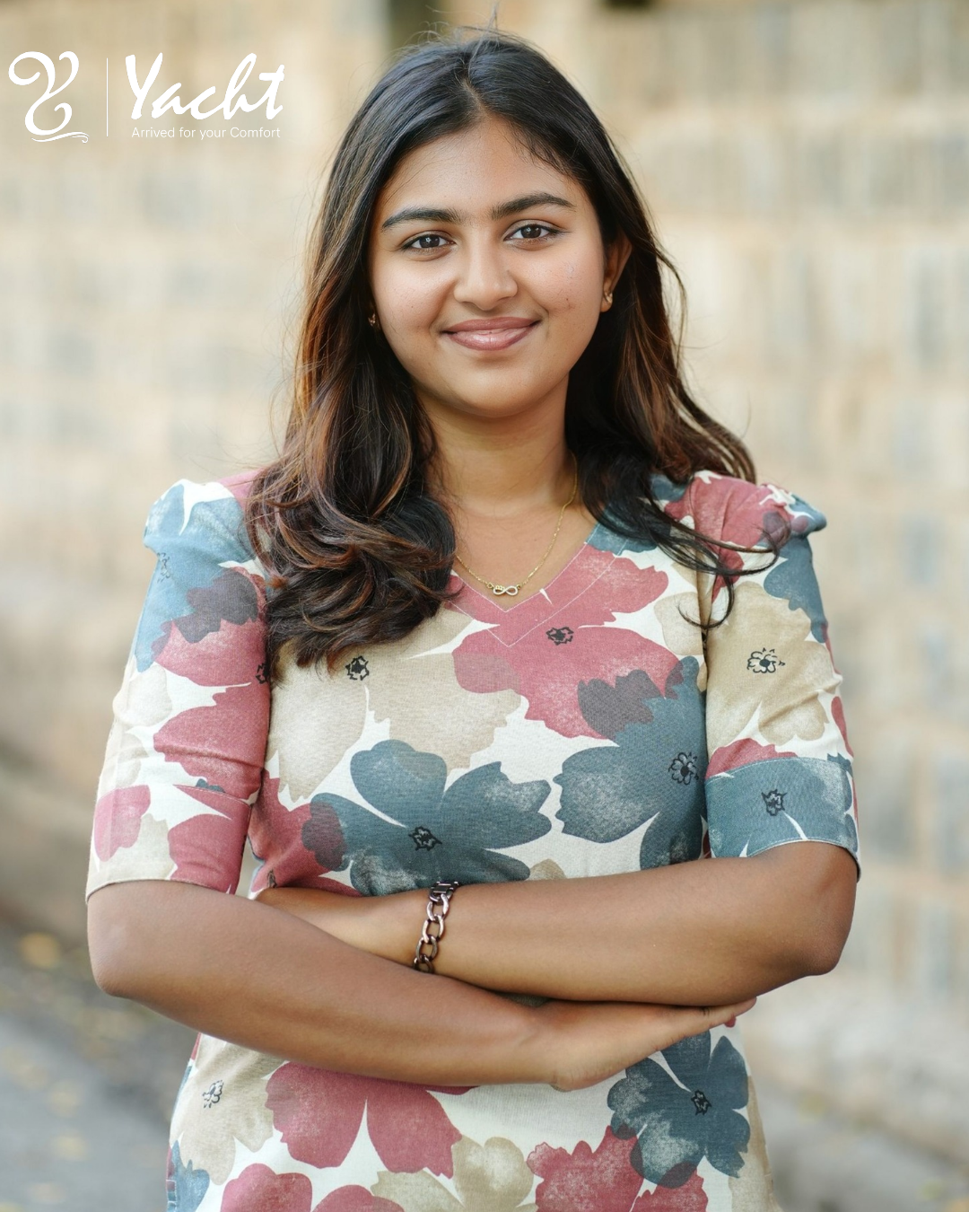 Floral Straight Cotton Kurti