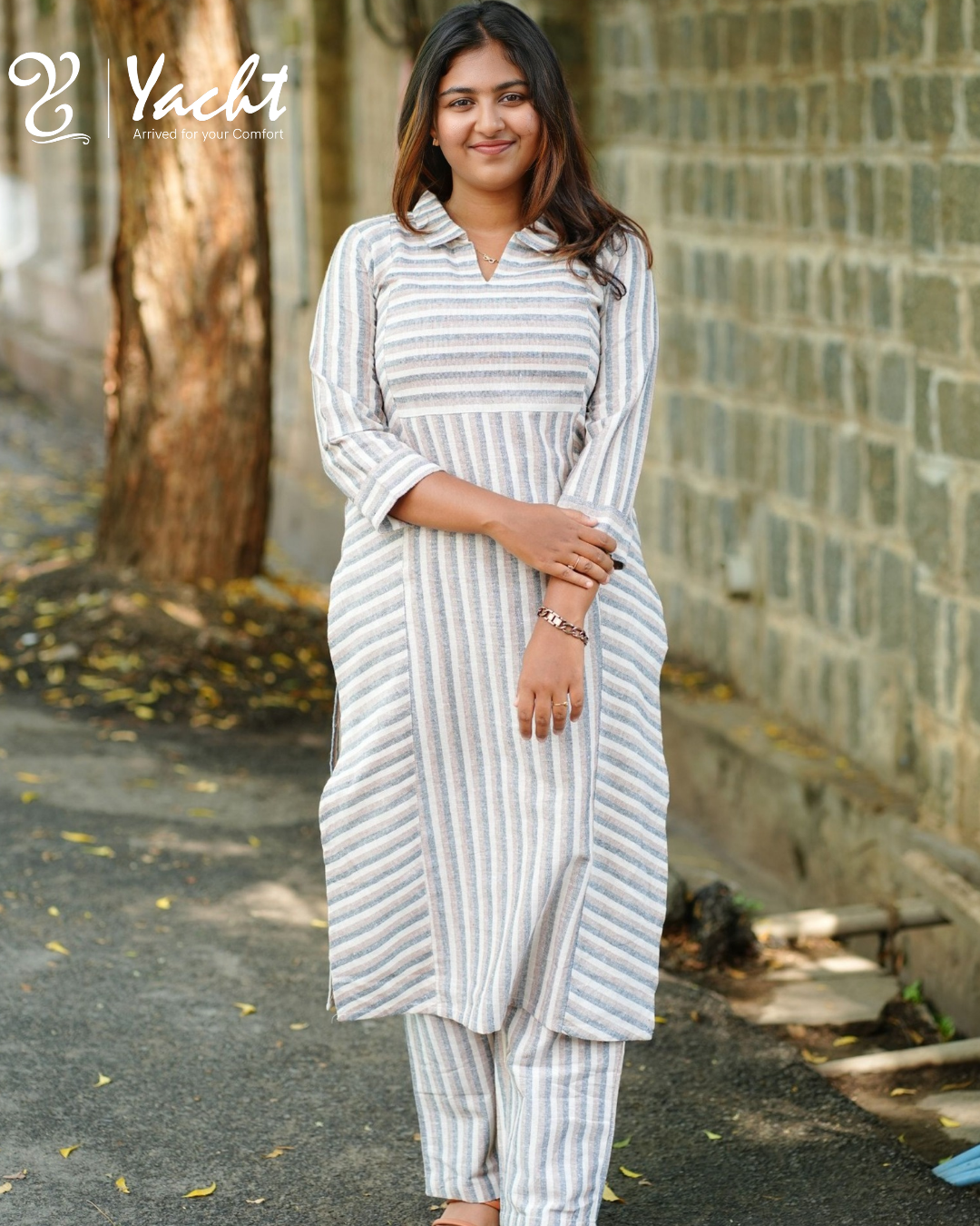 🤎 Classic Stripe Co-Ord Set