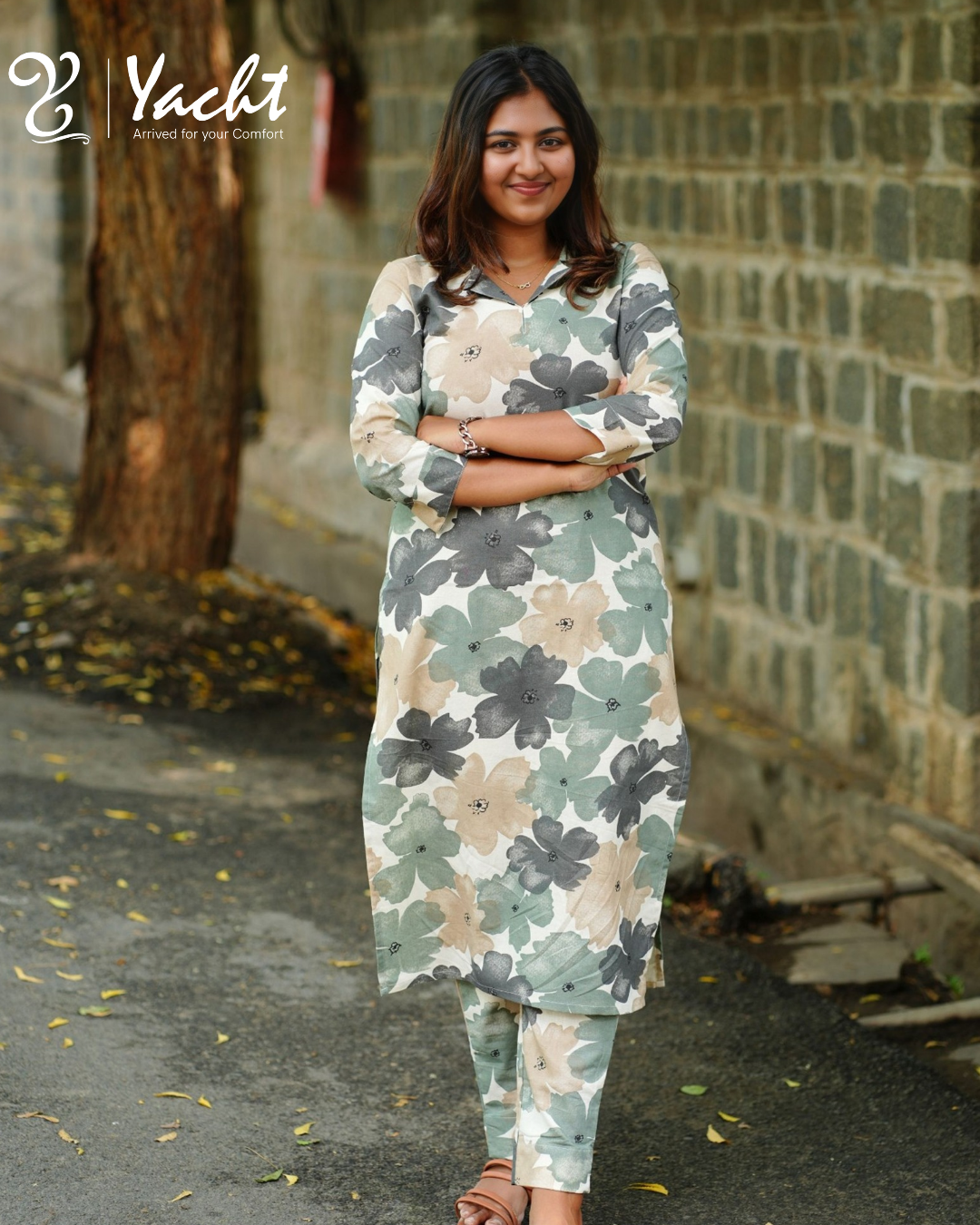 Earthy Leaf Co-Ord Set