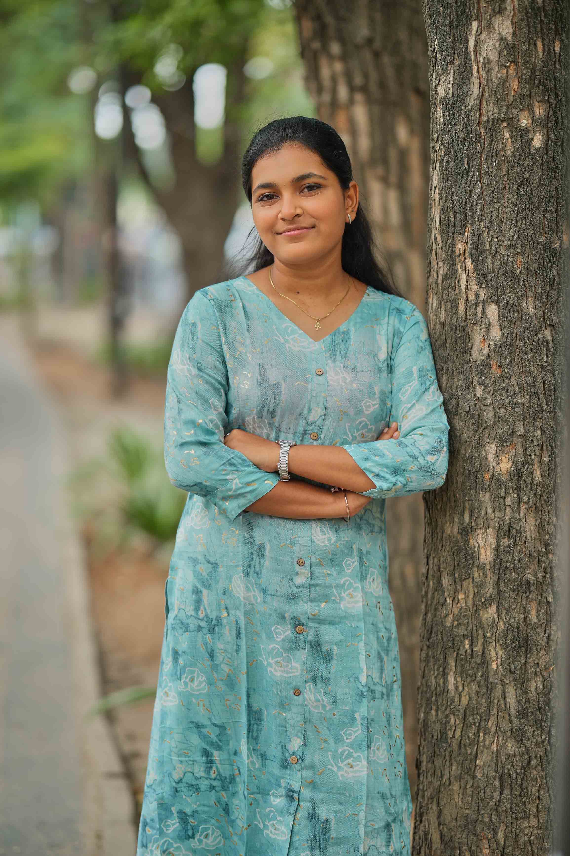 🪺Aqua Grace kurti