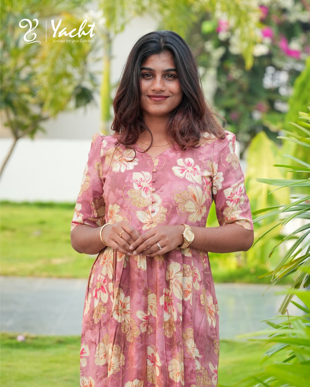 🦩Sage Pich Pink Floral Maxi