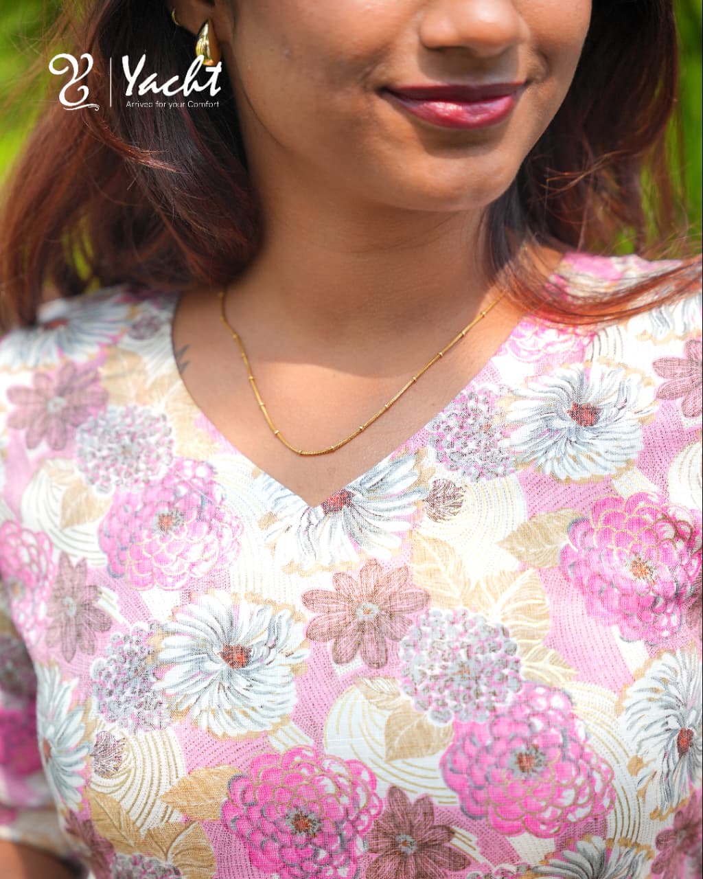 🌷Baby Pinck Bloom Flared Maxi