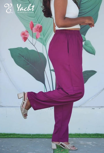 💜Magenta Straight Pants