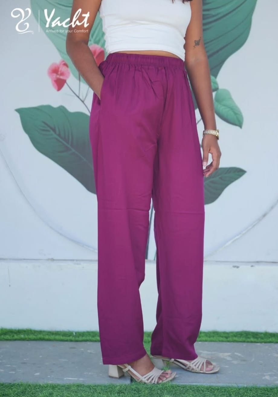💜Magenta Straight Pants
